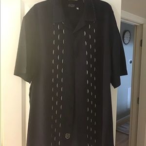 Nat nas brand 100% silk shirt size large